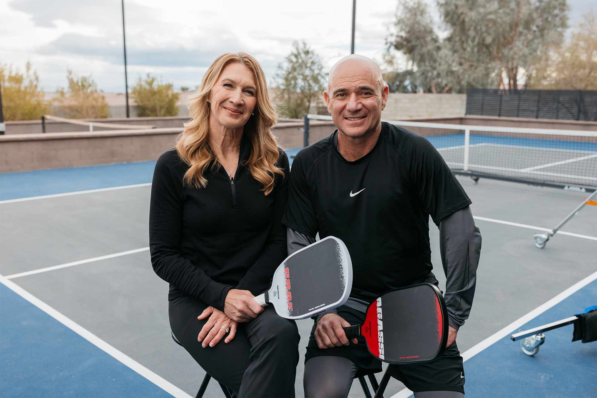 Tennis Legends Steffi Graf and Andre Agassi Melt Hearts Online ...